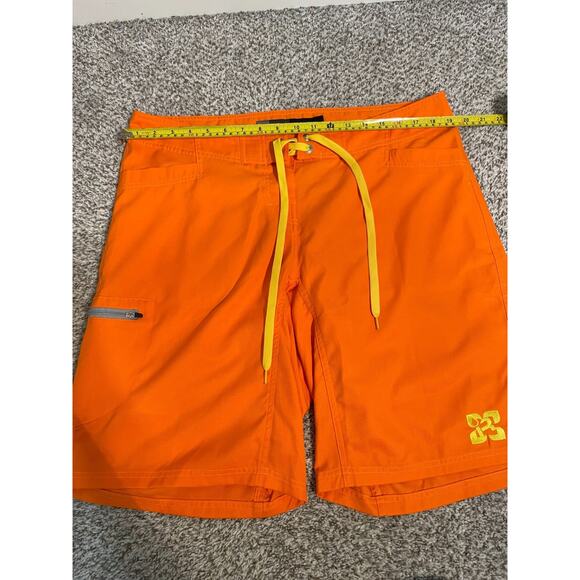 Immersion Research Authentic Guide Shorts Mens Size 14 Orange Kayak Rafting - Picture 9 of 10
